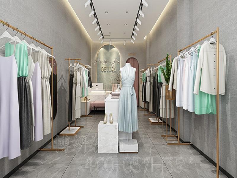 小面积女装店装修设计_案例效果图