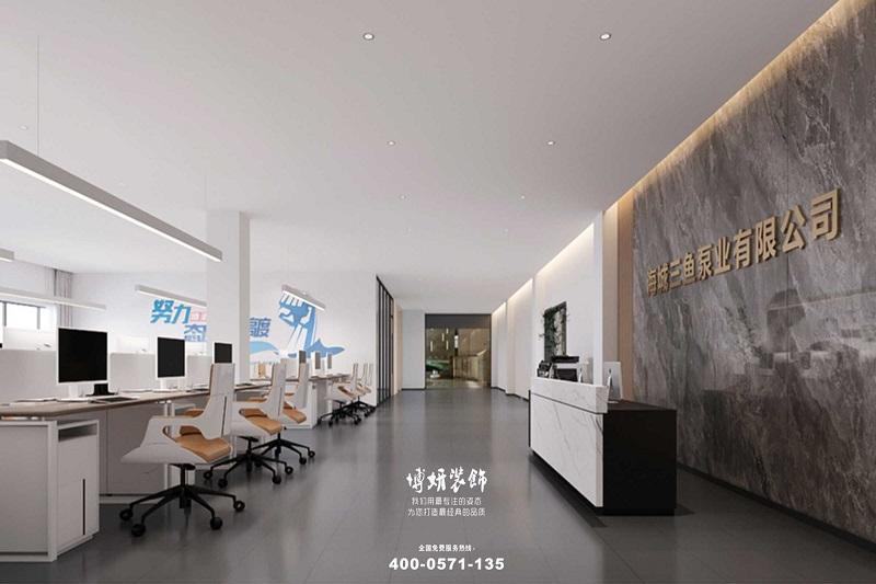 杭州轻奢风格办公室装修设计效果图
