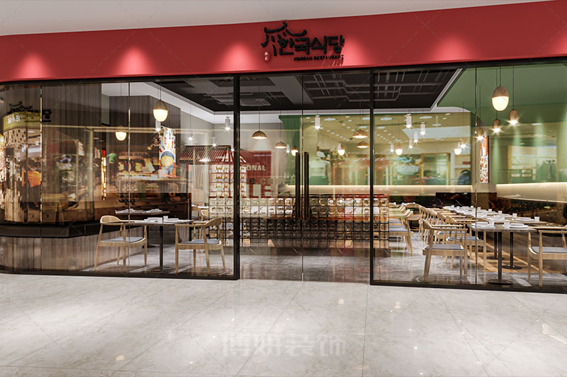 小吃店装修,小吃店装潢设计,小吃店装修效果图,装修公司