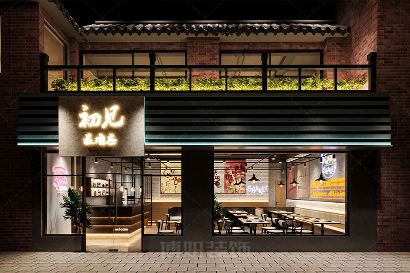 烧烤店装修,烧烤店装潢设计,烧烤店装修效果图,装修公司