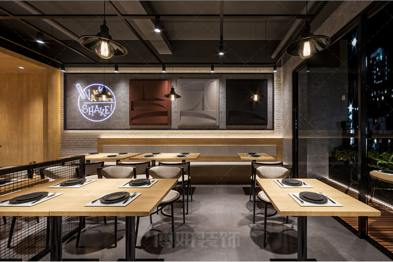 杭州餐饮空间装修材料如何运用？杭州餐饮空间装修材料运用方式